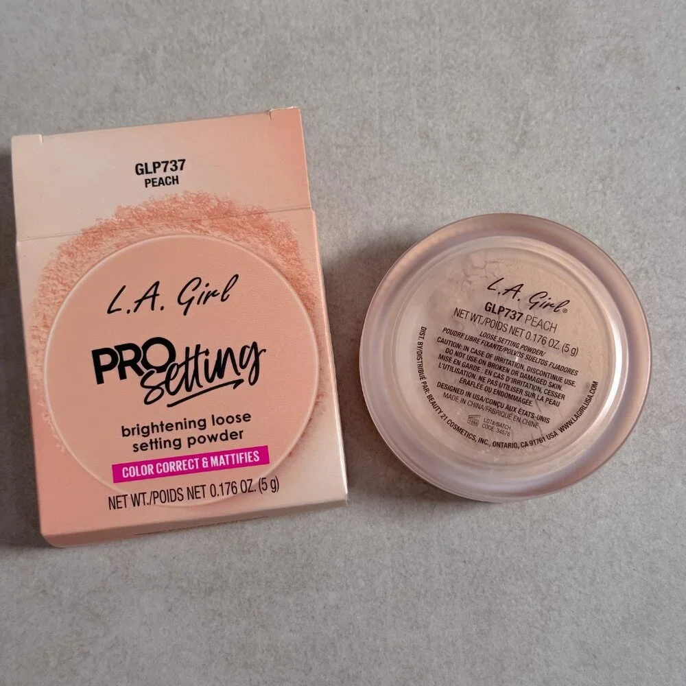 L.A. Girl Pro Setting Brightening Loose Powder Peach